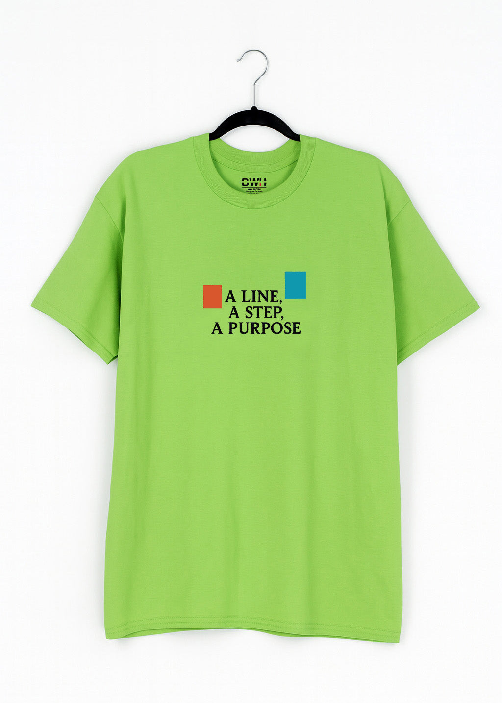 t-shirt_green kiwi_a line