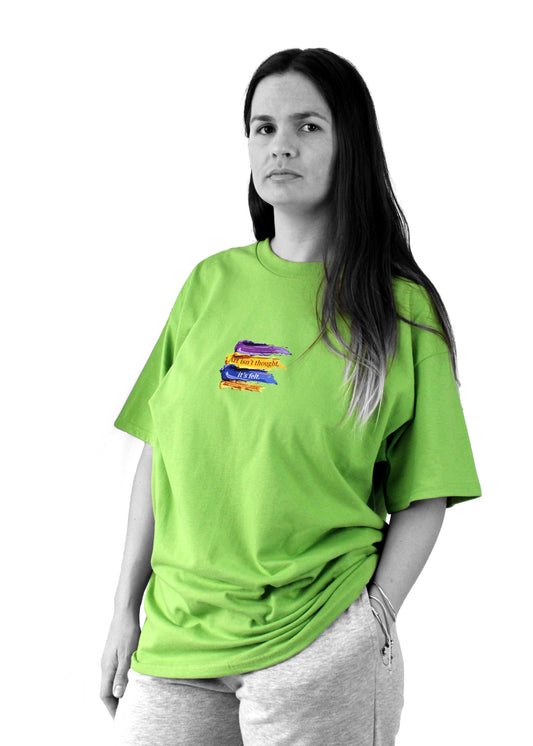 t-shirt_green kiwi_oil in cotton