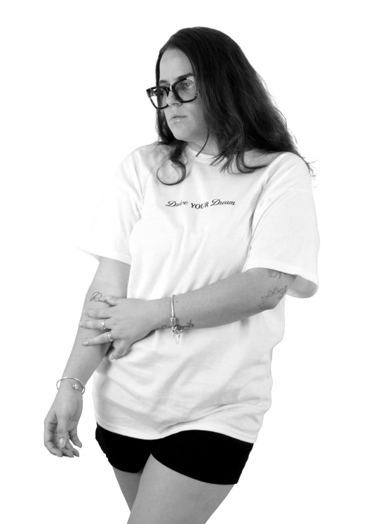t-shirt_white_drive your dream