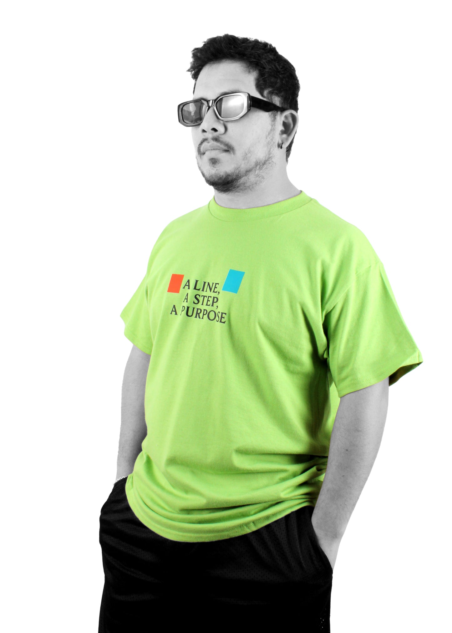 t-shirt_green kiwi_a line