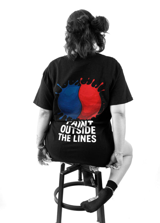 t-shirt_black_blue & red