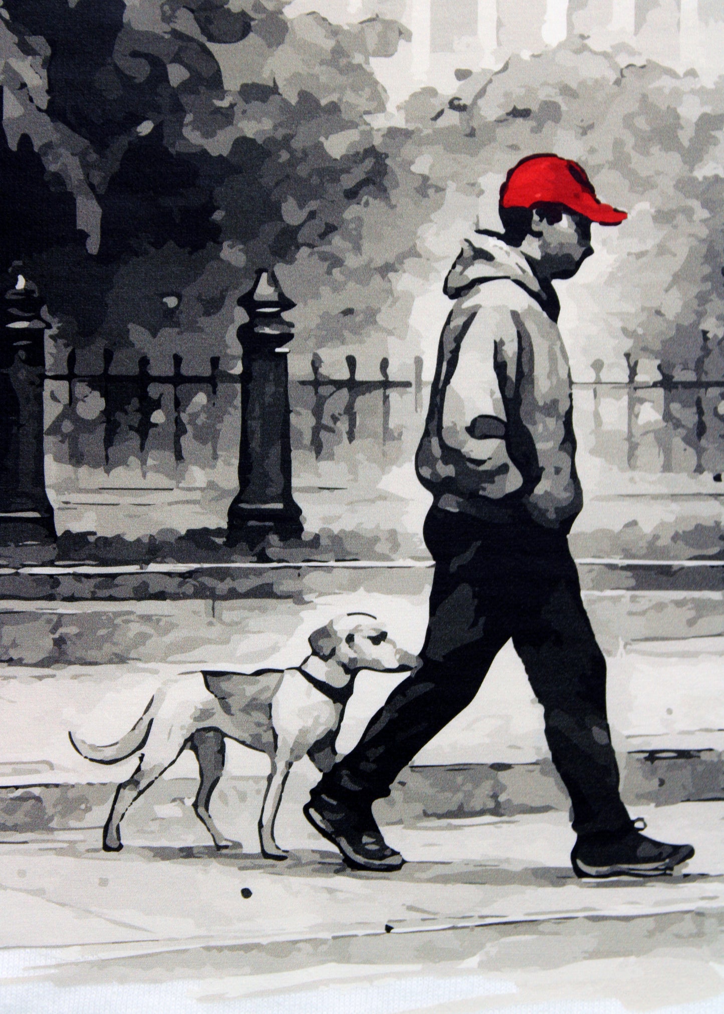 t-shirt_white_capitol man & dog