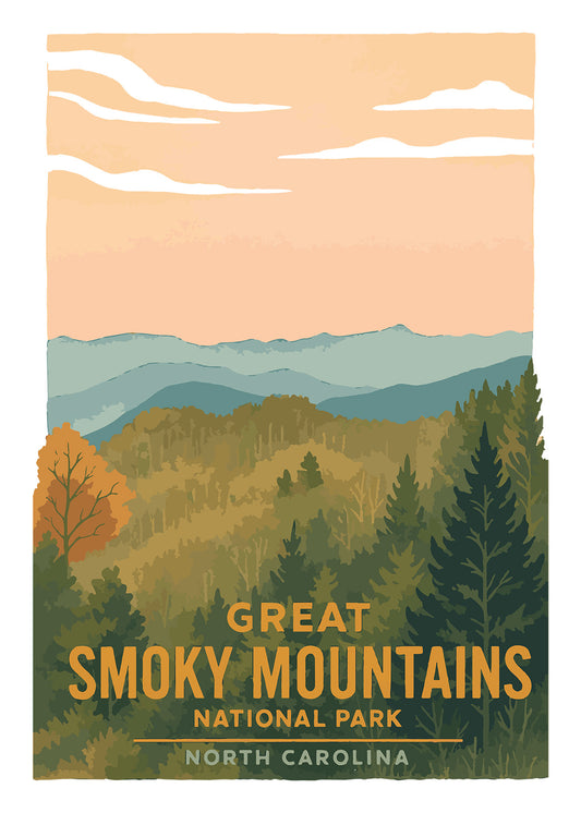DTF Transfer_smoky mountain