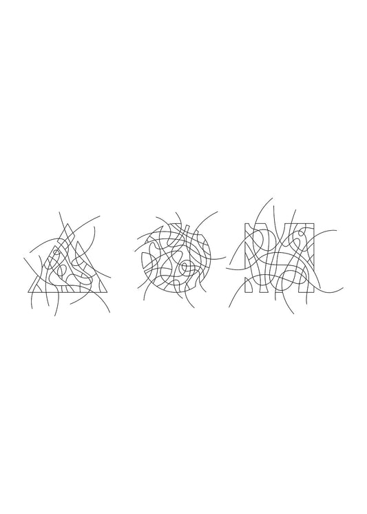 DTF Transfer_triangle circle square