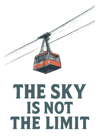 DTF Transfer_red cable car